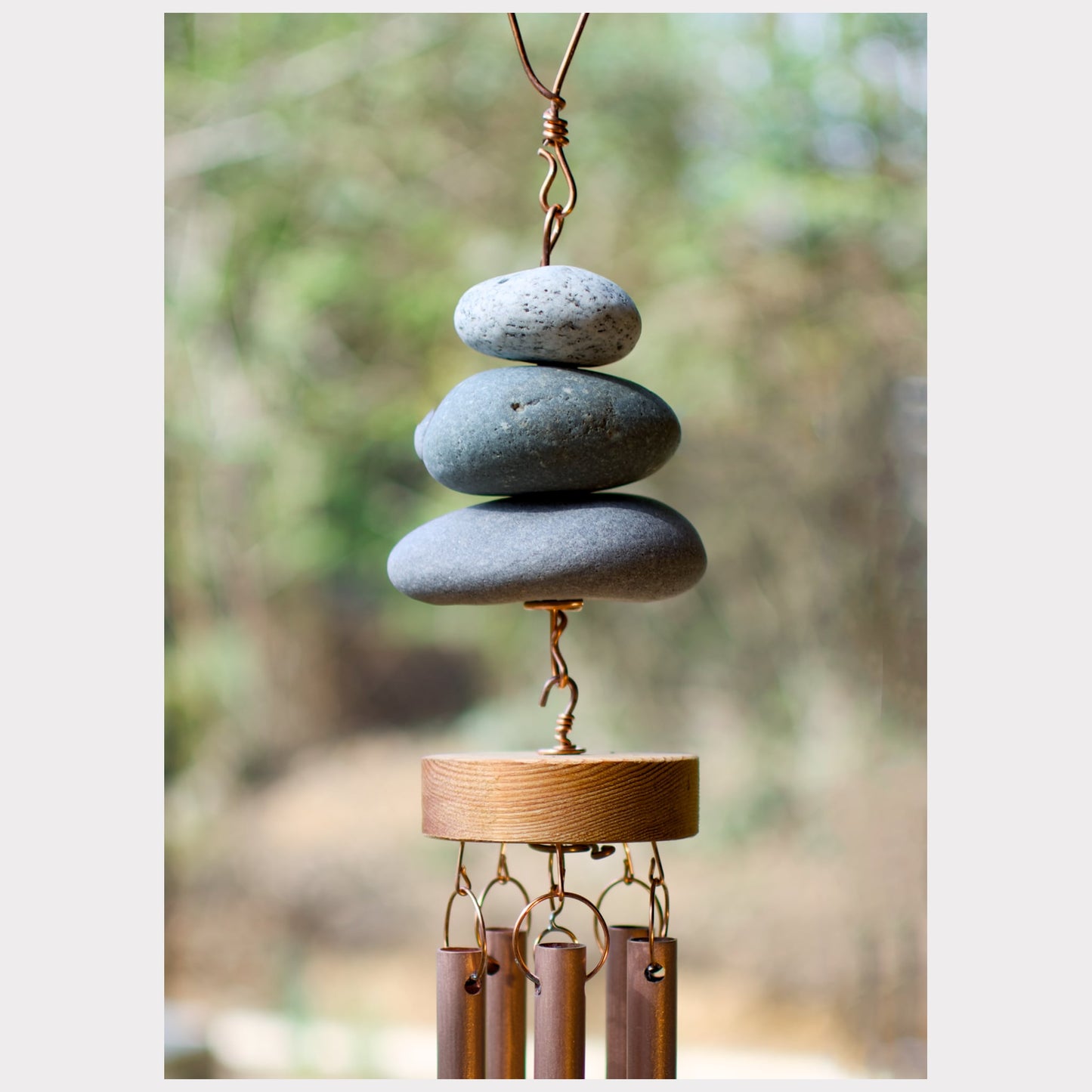 detail, zen wind chime