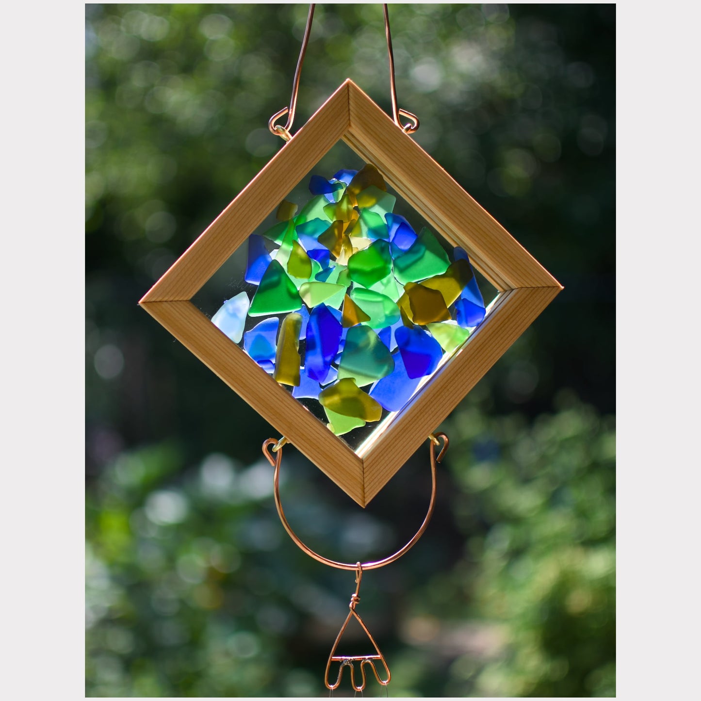 Detail, kaleidoscope wind chime.