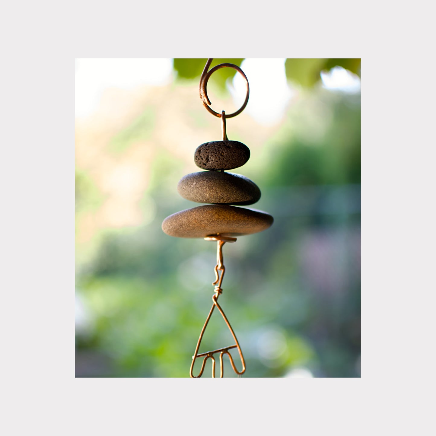 Carillon éolien Zen Beach Stone Carillons extérieurs