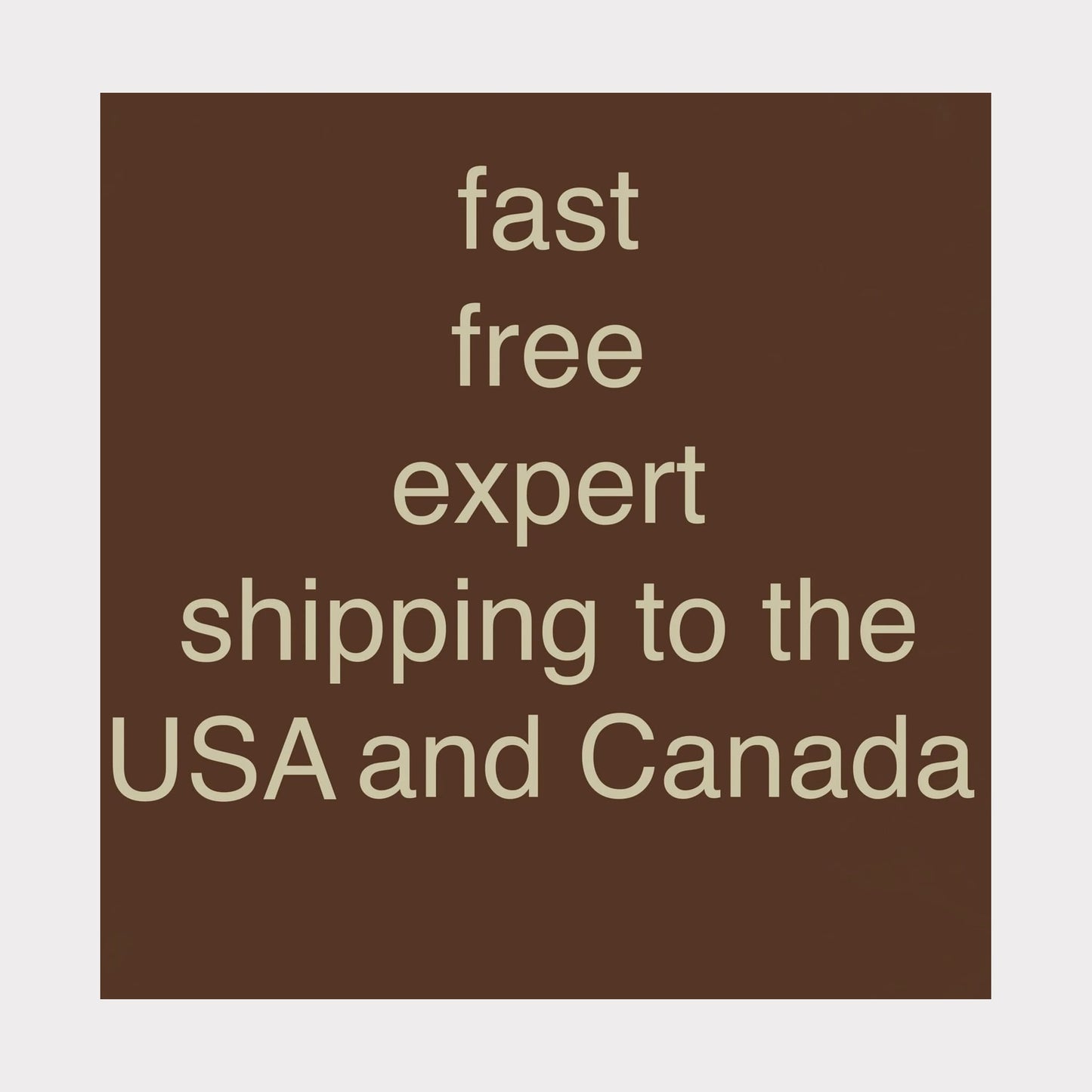 graphic showing that Coast Chimes offers free shipping to the USA or Canada.