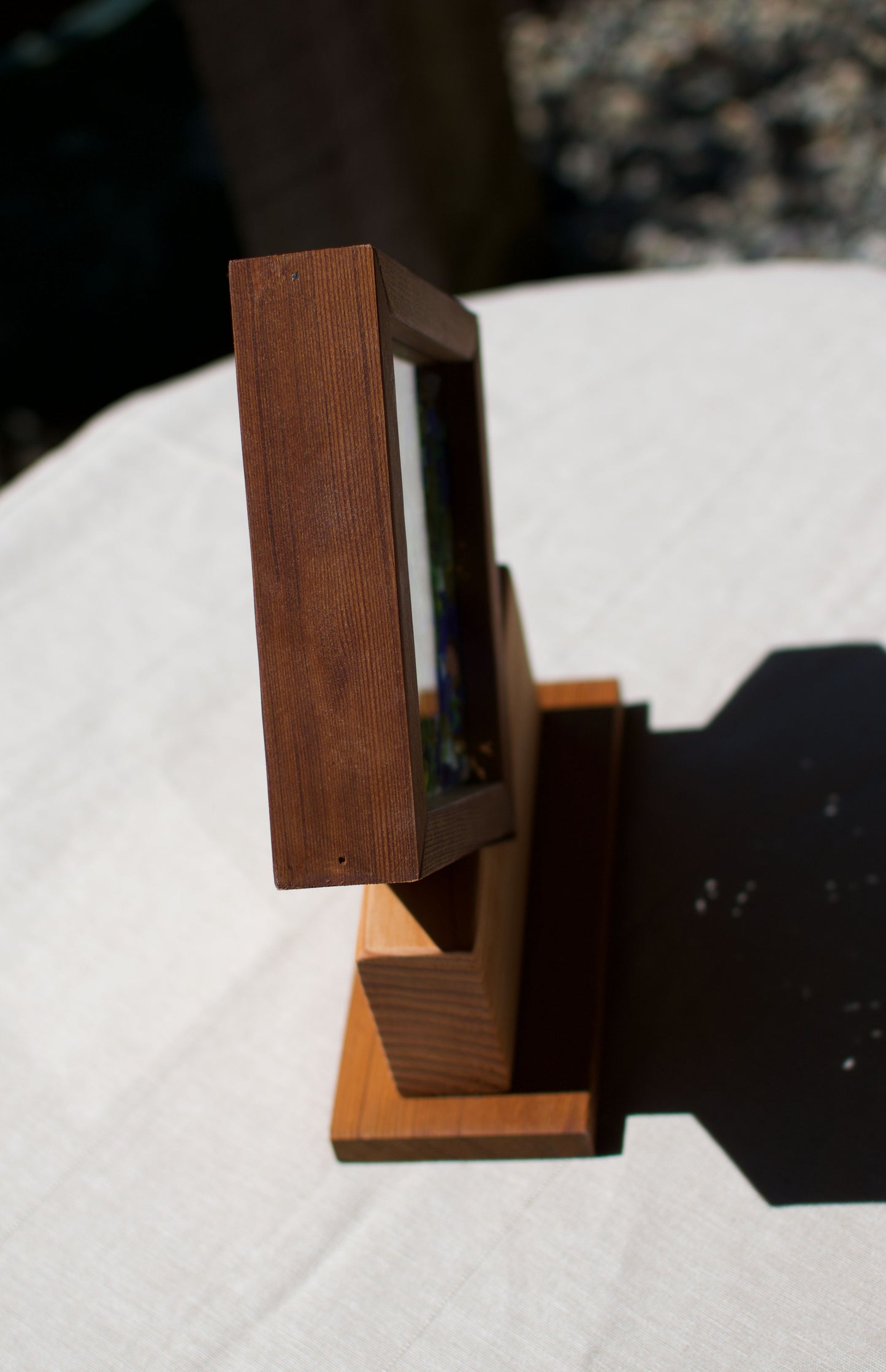 Attrape-soleil autoportant en verre de mer Kaléidoscope Attrape-soleil