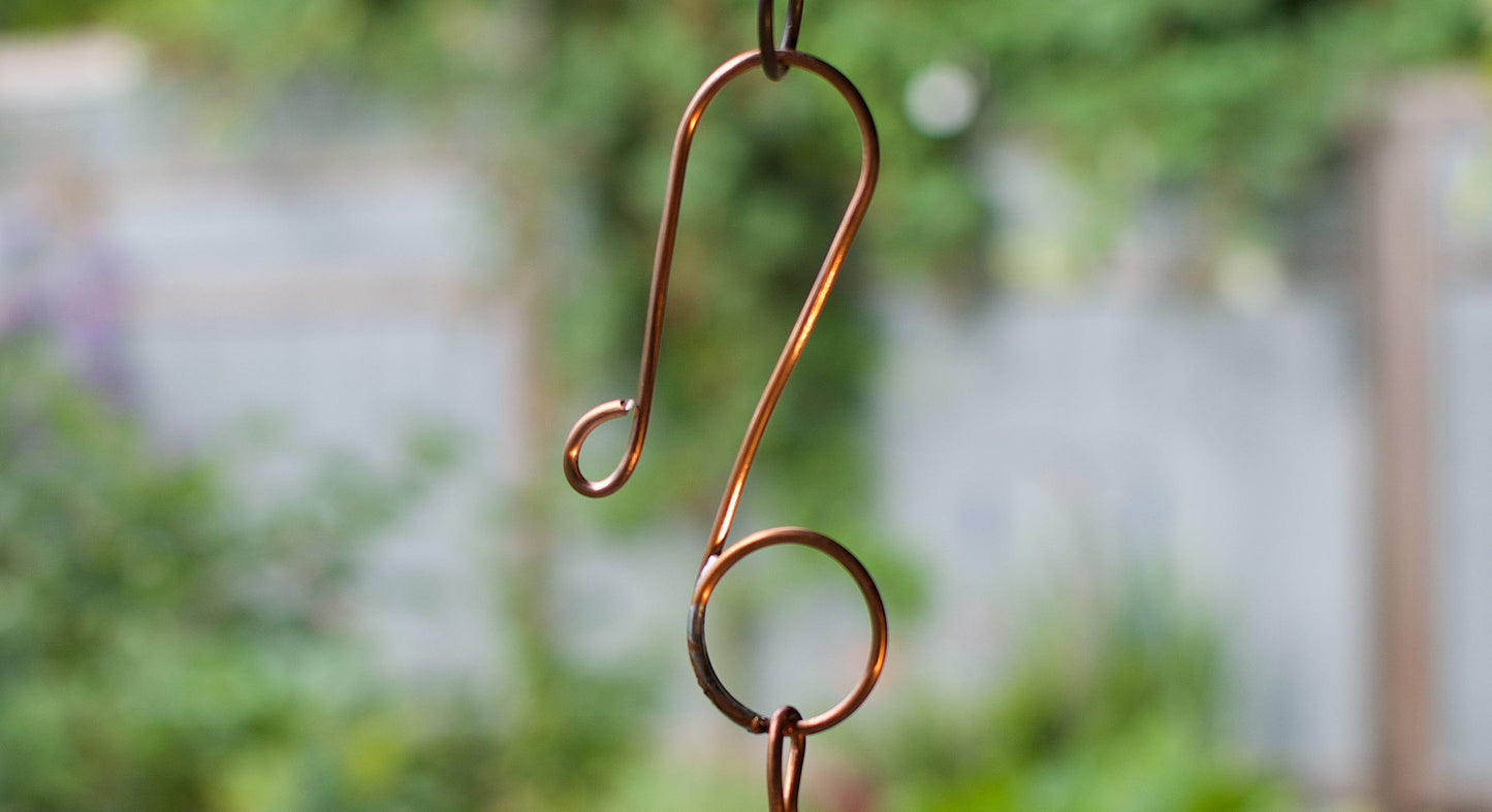 Wind Chime Sea Glass Copper Brass Outdoor Suncatcher