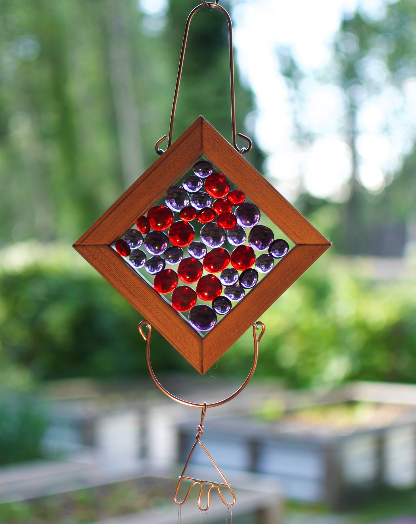 Wind Chime Kaléidoscope coloré Suncatcher