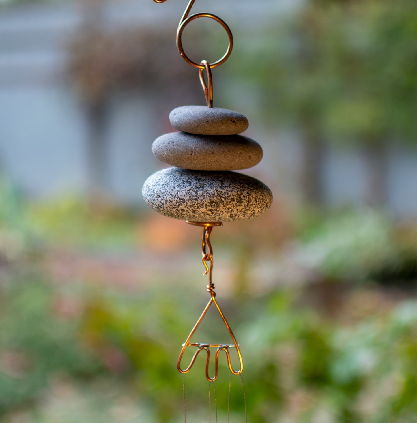 Carillon éolien Zen Beach Stone Carillons extérieurs