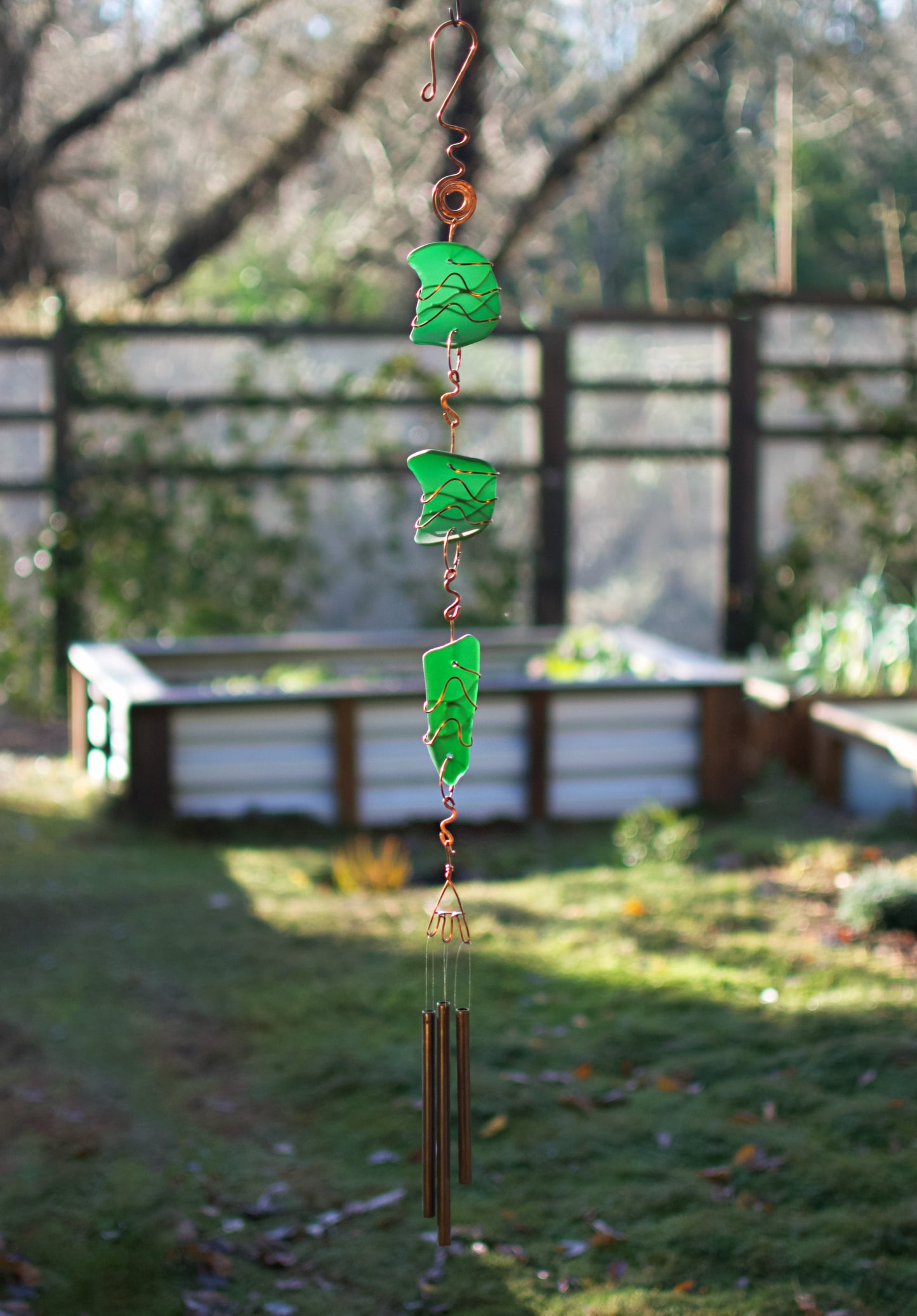 Wind Chime Beach Glass Carillons éoliens extérieurs