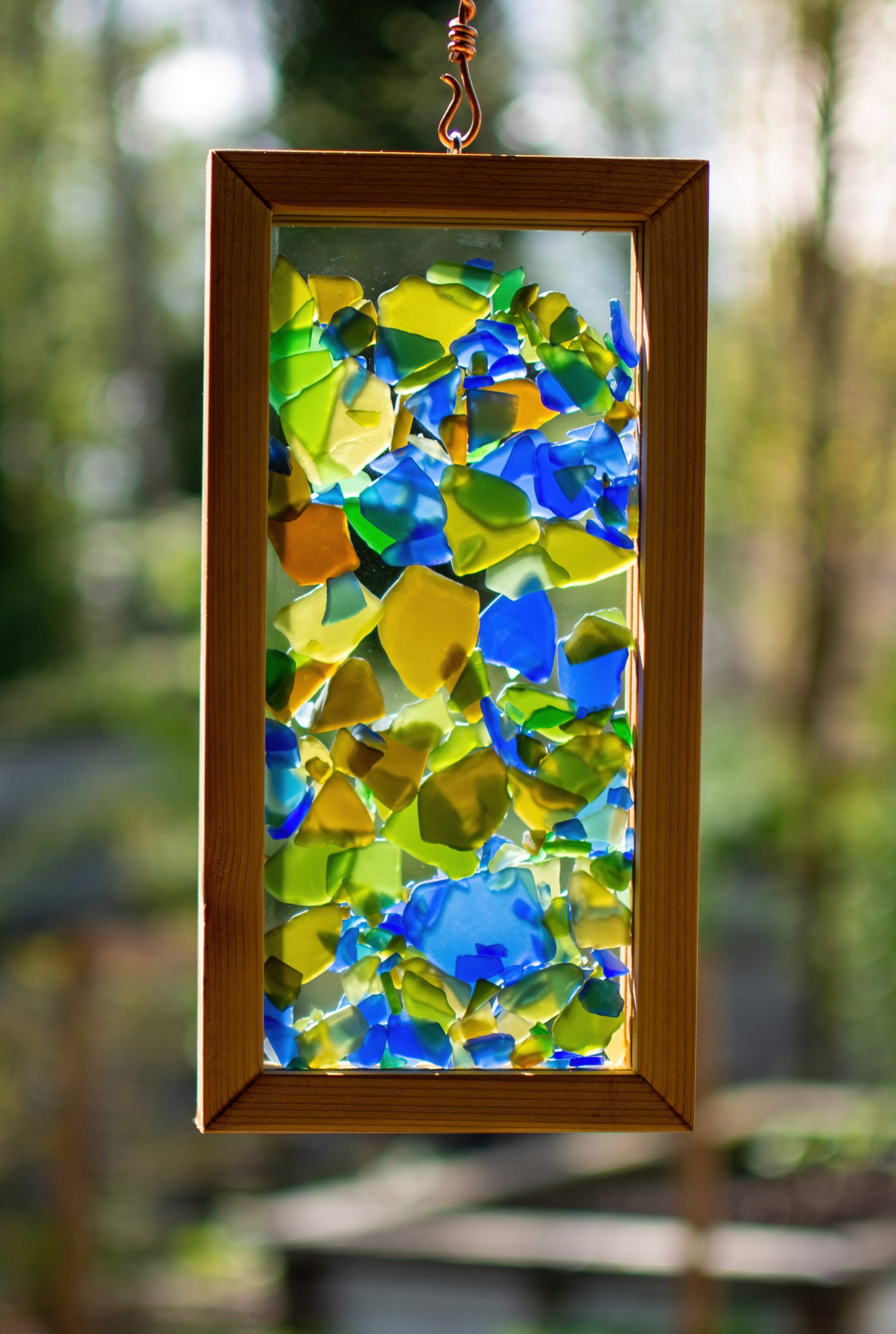 Suncatcher Sea Glass Cedar Copper