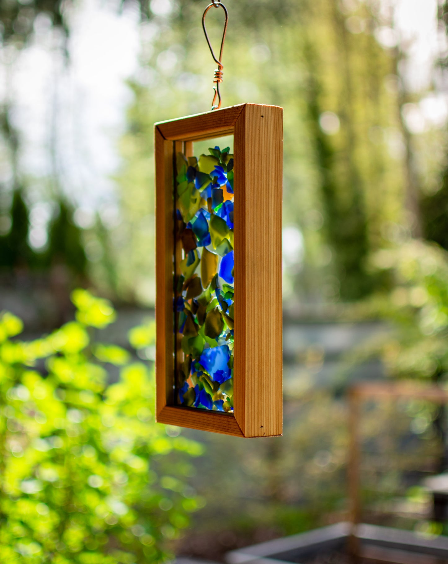 Suncatcher Sea Glass Cedar Copper