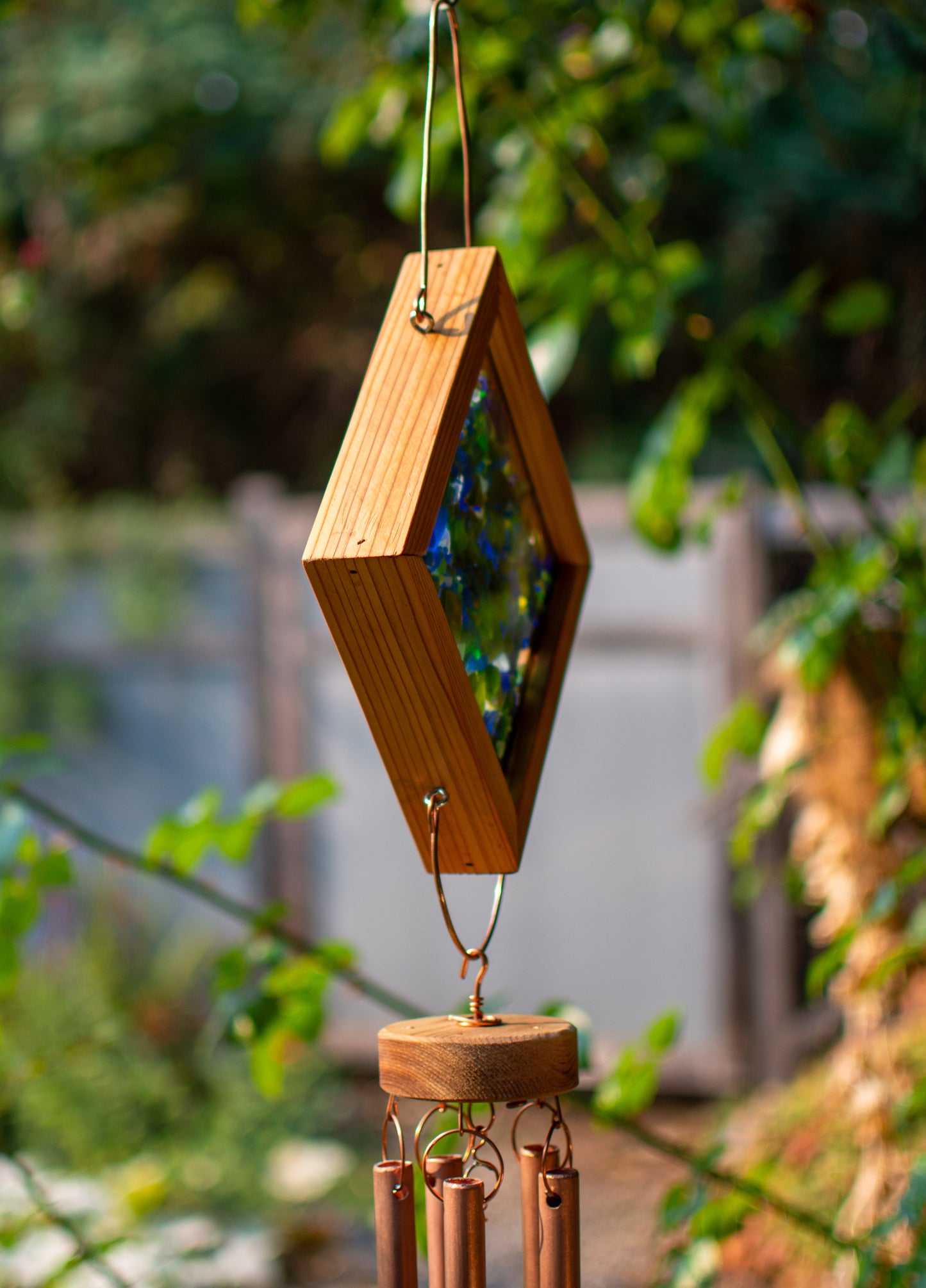 Wind Chime Mosaic Suncatcher Windchimes