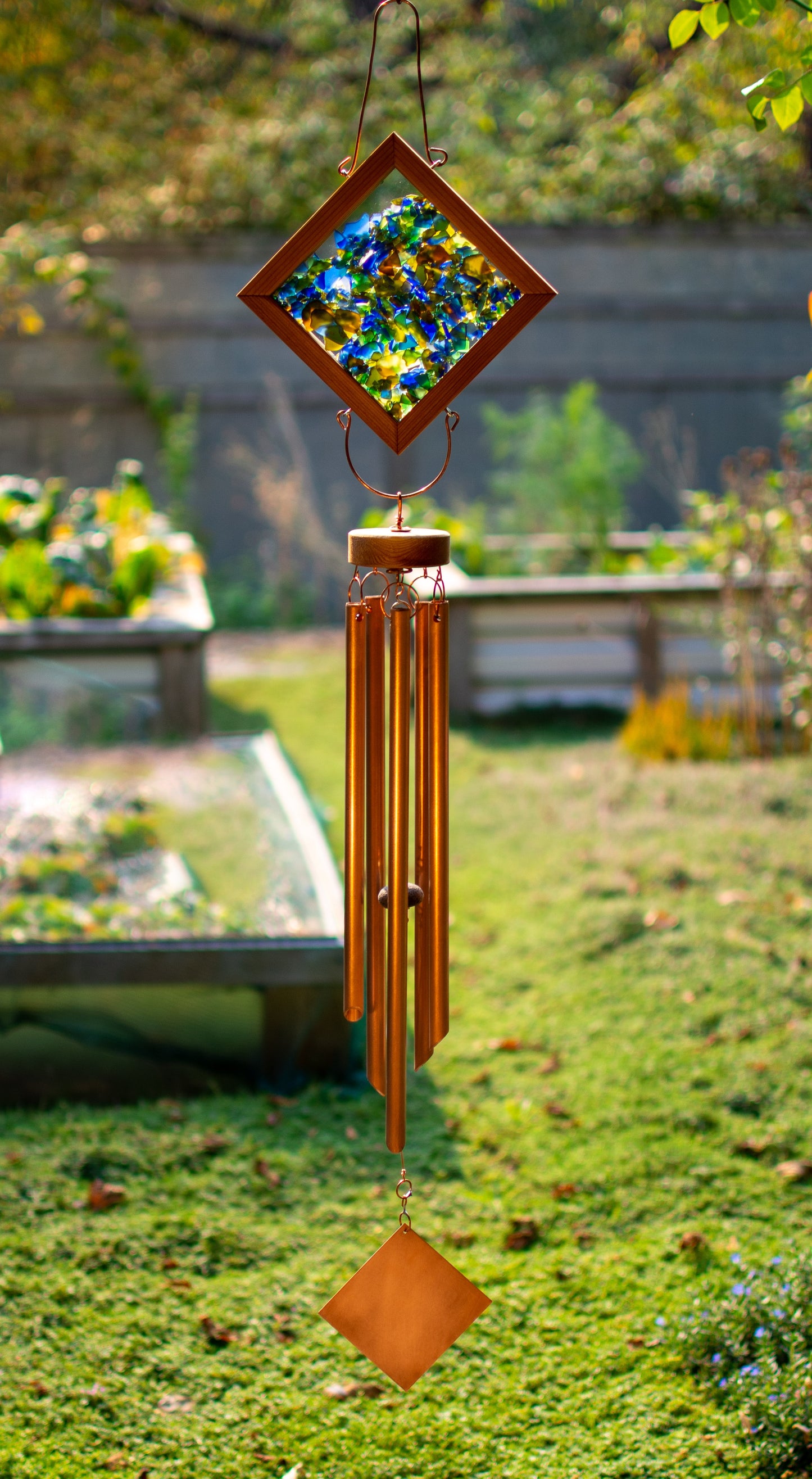 Wind Chime Mosaic Suncatcher Windchimes