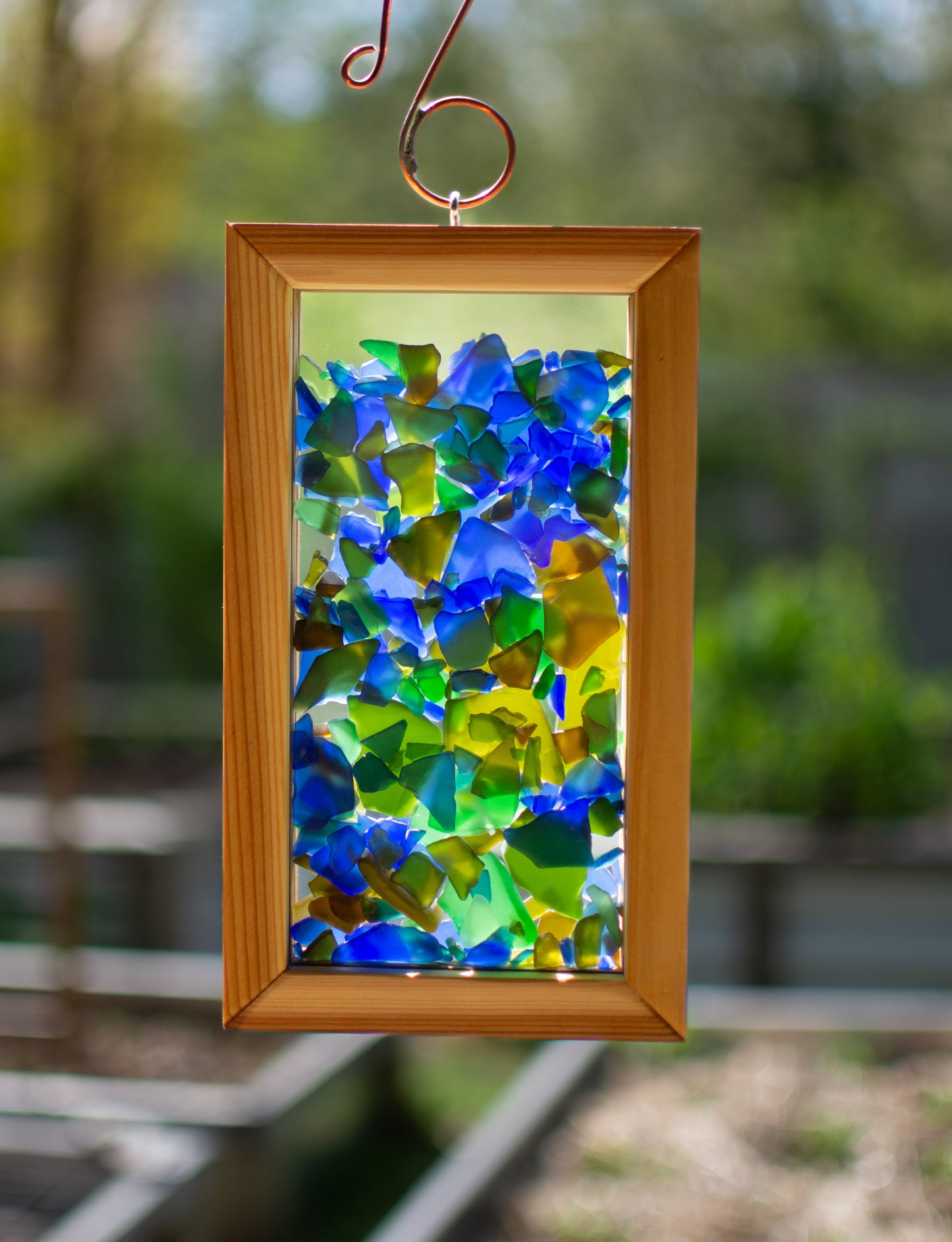 Suncatcher Kaleidoscope Sea Glass Sun Catcher