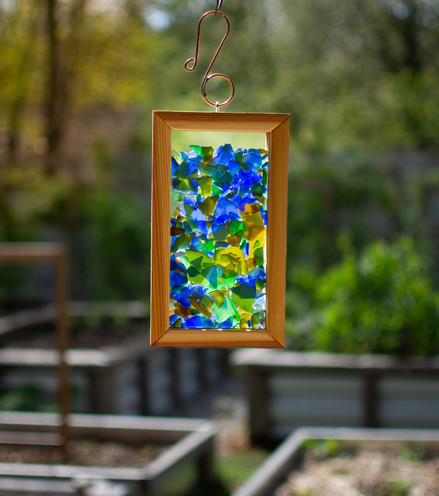 Suncatcher Kaleidoscope Sea Glass Sun Catcher