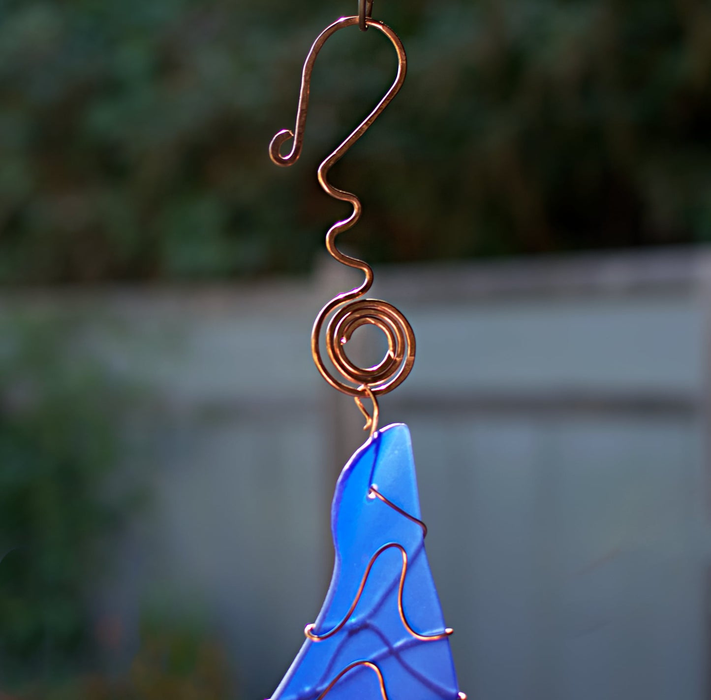 Wind Chime Suncatcher Verre Cuivre Outdoor Windchimes
