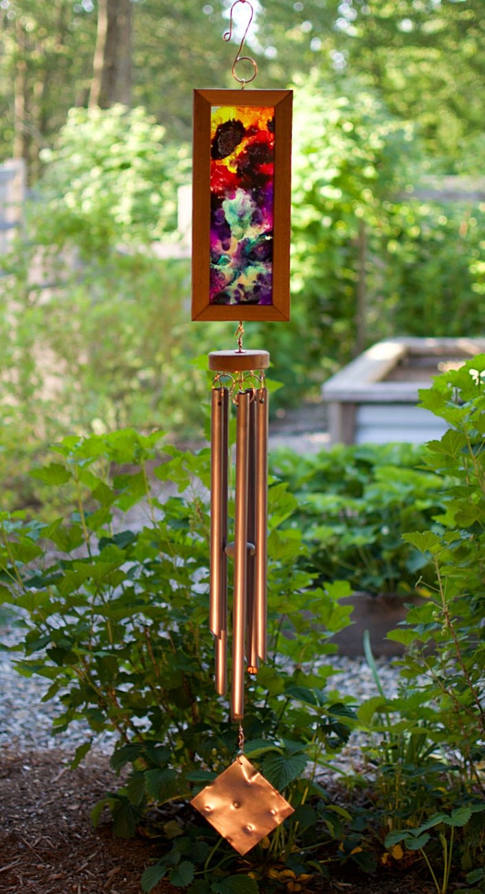 Carillon éolien Carillons éoliens d'art en cuivre peints à la main – Coast  Chimes