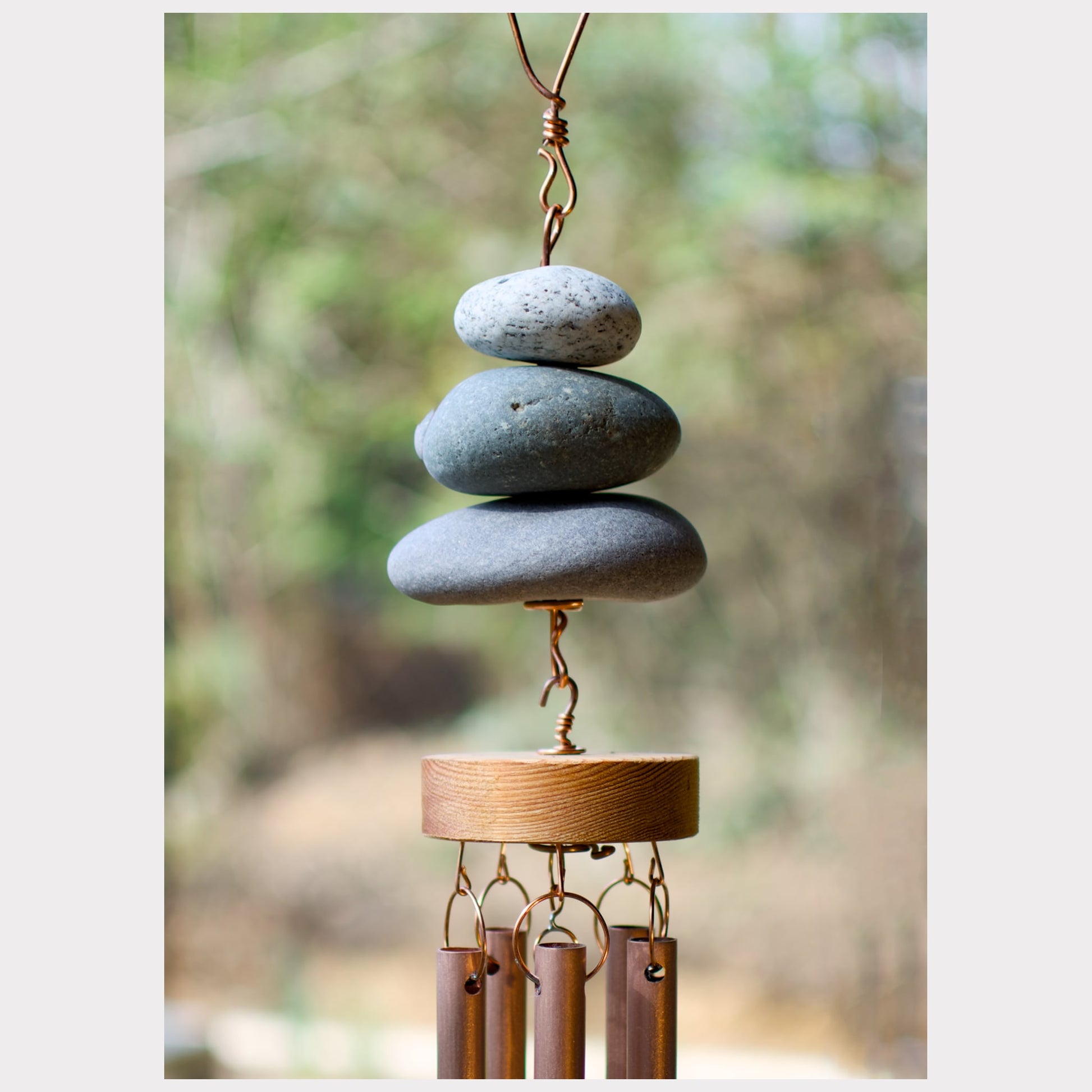 detail, zen wind chime