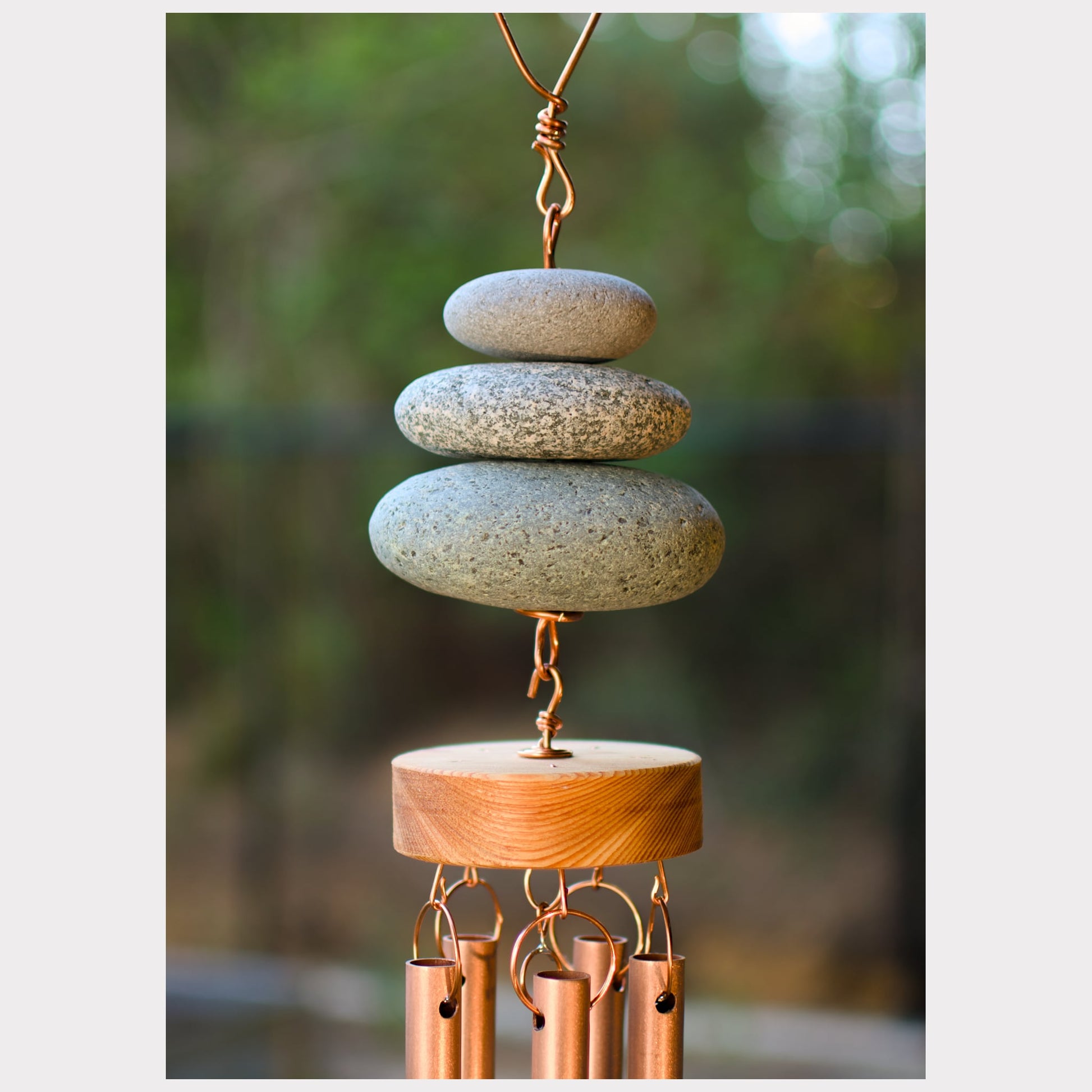 detail, zen wind chime