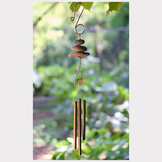 Carillon éolien Zen Beach Stone Carillons extérieurs