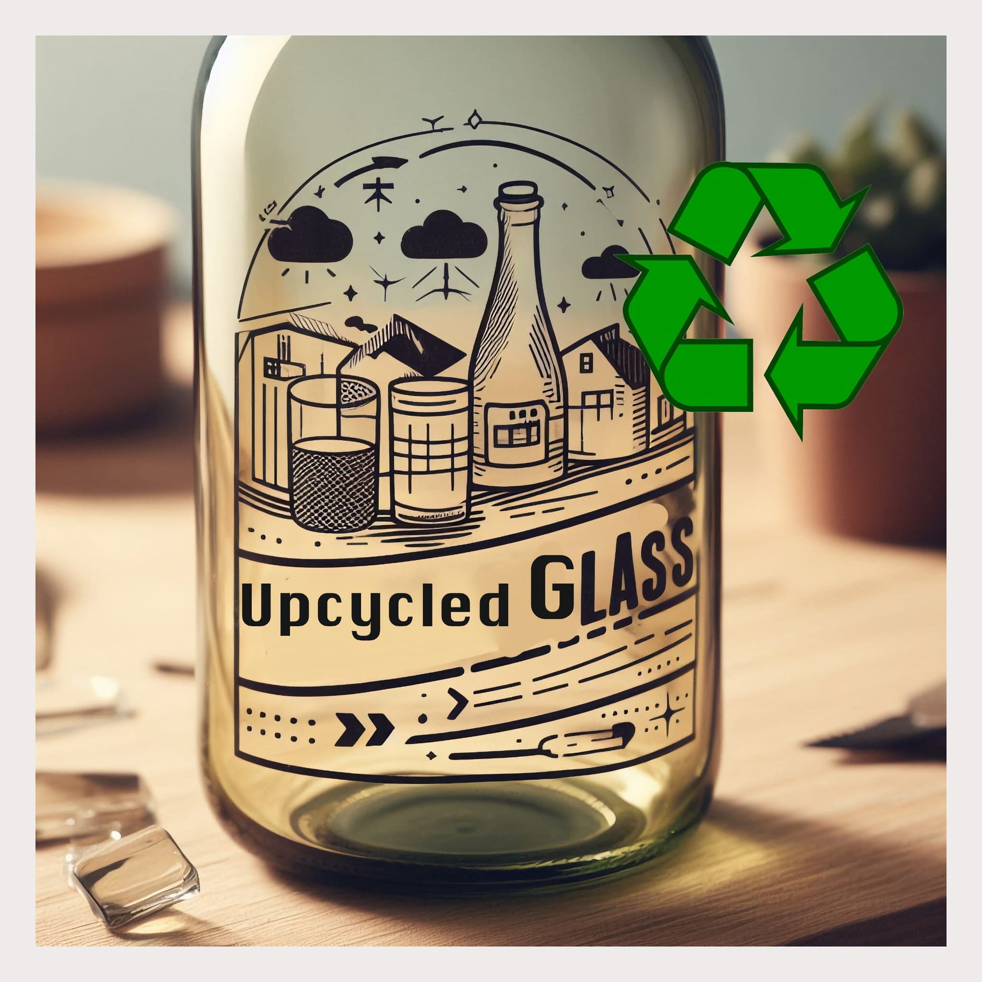 upcycled glass