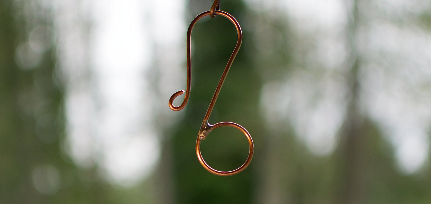 Wind Chime Outdoor Emerald Glass Copper Windchimes