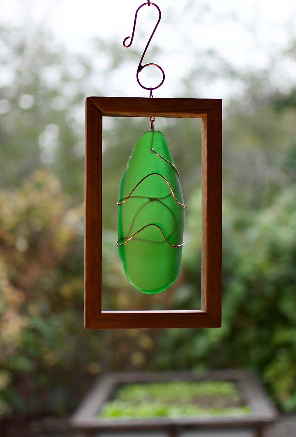 Suncatcher Sea Glass Beach Glass Sun Catcher Hanging