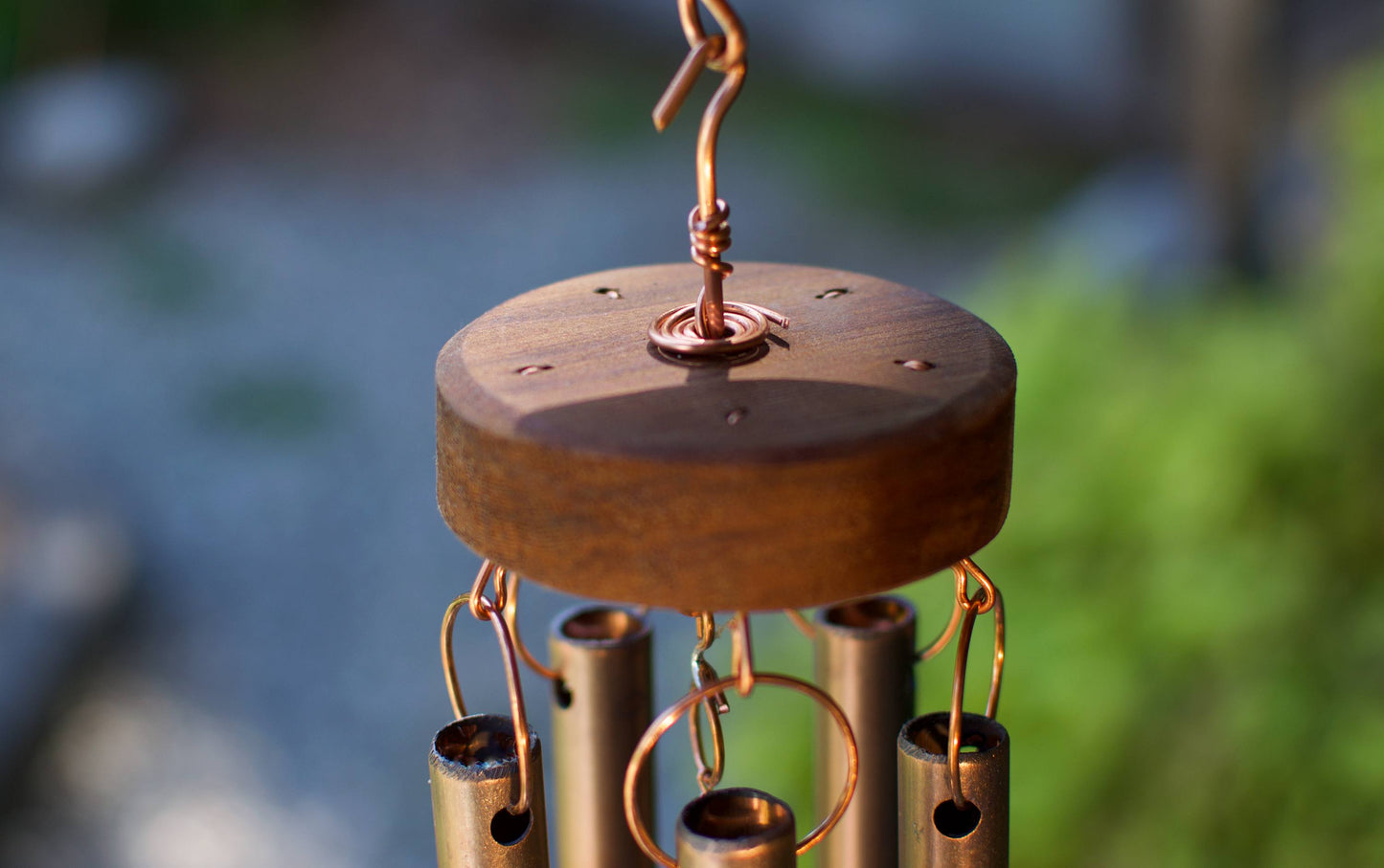 Wind Chime Outdoor Large Glass Copper Windchimes