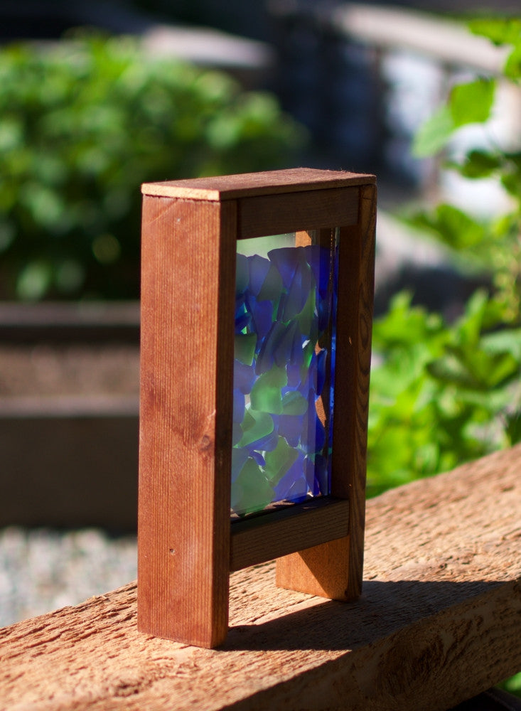 Suncatcher Colorful Glass Freestanding