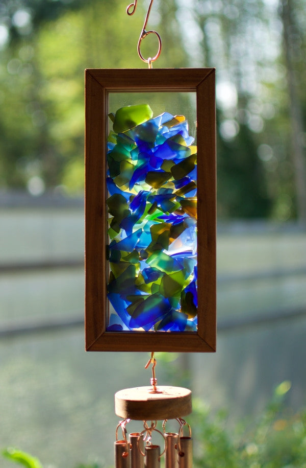 Kaleidoscope Wind Chime Mosaic Suncatcher Windchimes - Coast Chimes - 2