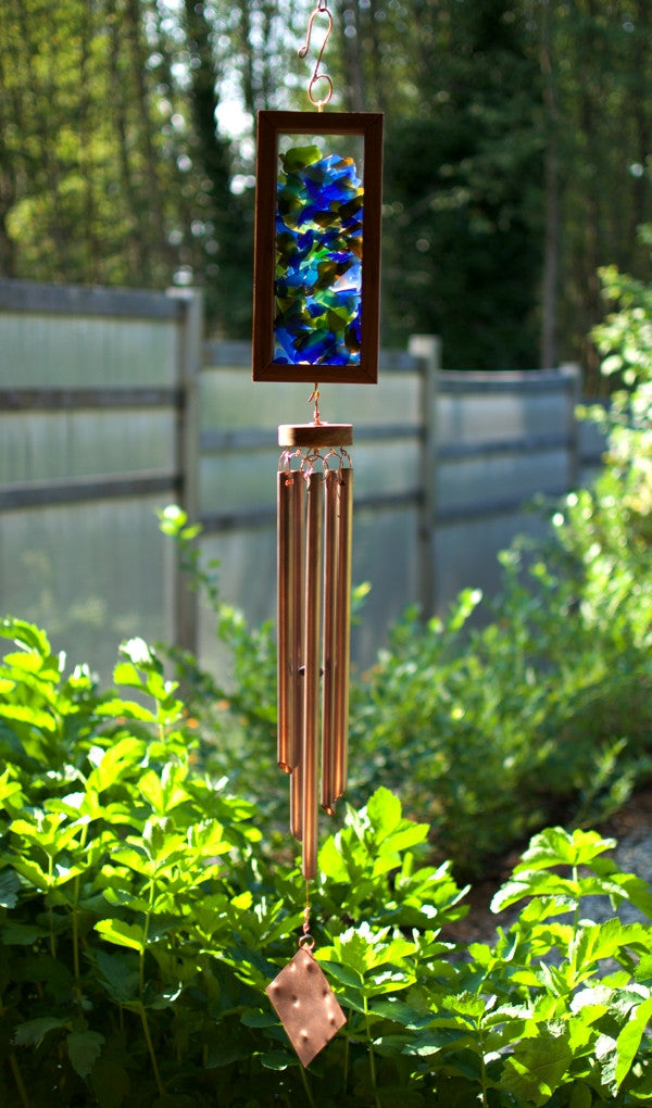 Kaleidoscope Wind Chime Mosaic Suncatcher Windchimes - Coast Chimes - 1
